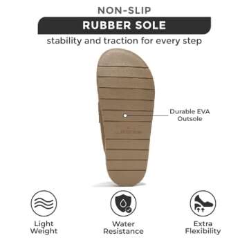 Project Cloud Genuine Suede Womens Clogs - Memory Foam Arch Support Women Shoes, Non Slip Sole Clogs for Women Footwear - Platform Shoes for Women Clogs and Winter Shoes Women (Foamy, TAUPSUEDE, 7)