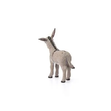 Schleich Farm World, Realistic Farm Animal Toys for Boys and Girls, Baby Donkey Foal Toy Figurine, Ages 3+