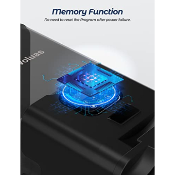 Voluas Double Automatic Cat Feeder for Two Cats with Timer