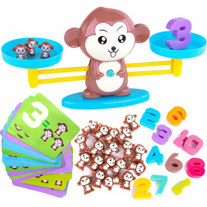 Monkey Balance Math Game for Kids - Fun Learning Toy