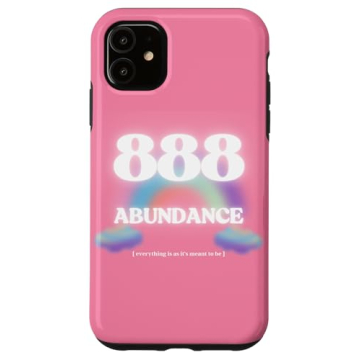 Premium iPhone 11 Angel Number 888 Protective Case - Durable & Stylish