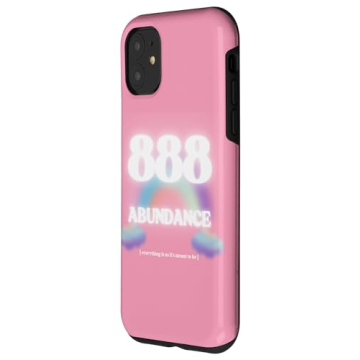 iPhone 11 Angel Number 888 Protective Case Durable Stylish