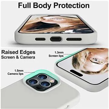 Vooii iPhone 14 Pro Case with Shockproof Protection