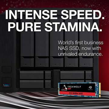 Seagate IronWolf 480GB NAS SSD for High Performance Storage
