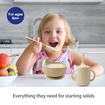 14-Piece Silicone Baby Feeding Set for Easy Mealtimes