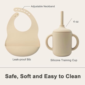 14-Piece Silicone Baby Feeding Set for Easy Mealtimes