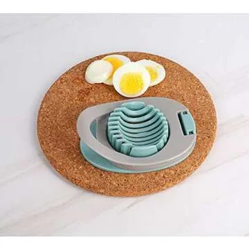 Ortarco Egg Slicer - Easy Boiled Egg & Fruit Cutter