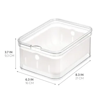 iDesign Fridge Storage Box for Fresh Fruits and Berries