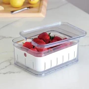 iDesign Fridge Storage Box for Fresh Fruits and Berries
