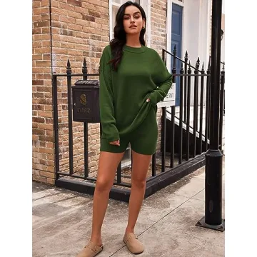 LILLUSORY Women's 2024 Summer Lounge Matching Outfit Set