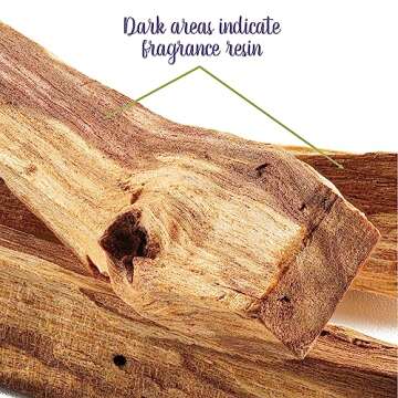 Natural Peruvian Palo Santo Sticks for Spiritual Cleansing