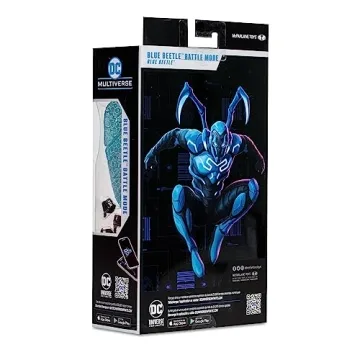 Blue Beetle Battle Mode Action Figure by McFarlane Toys