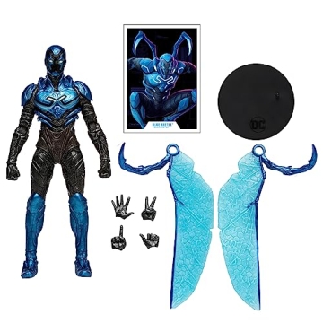 Blue Beetle Battle Mode Action Figure by McFarlane Toys