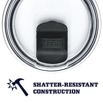 YETI Rambler 10 oz Stackable Mug, Vacuum Insulated, Stainless Steel with MagSlider Lid, Camp Green