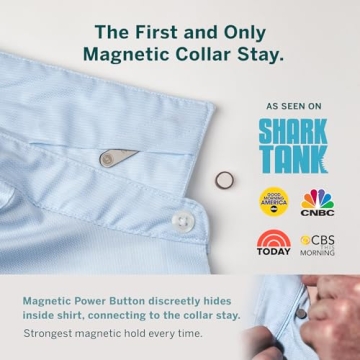Würkin Stiffs Magnetic Collar Stay Set with Travel Case