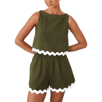 Stylish Beach Vacation Tracksuit Set for Women