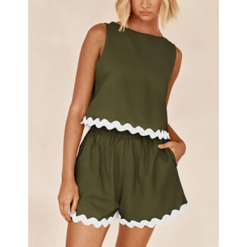 Stylish Beach Vacation Tracksuit Set for Women