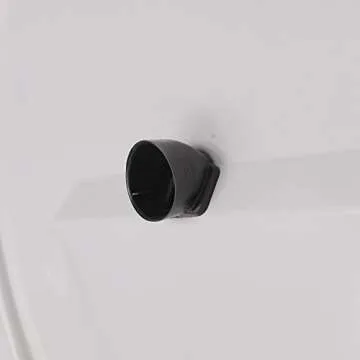 Boomerang - Color-Matched MasterSeries Hard JL Tire Cover - (245/75R17) - for Jeep Wrangler JL (with Back-up Camera) - Sport (2018-2024) - Bright White