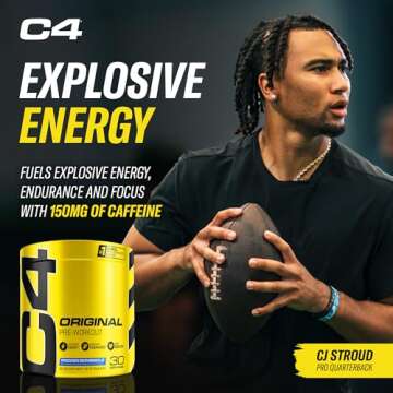 Cellucor C4 Original Pre Workout Powder for Energy & Strength