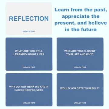 UNPACK THAT Conversation Cards Couples Game - Deep Relationship Questions for Couples, Families & Friends | 125 Cards for Communication & Intimacy Building