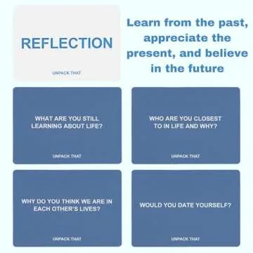 UNPACK THAT Conversation Cards Couples Game - Deep Relationship Questions for Couples, Families & Friends | 125 Cards for Communication & Intimacy Building