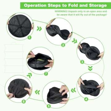 MEKOLIFE Herb Drying Rack - Mesh Drying Rack - Herb Drying Rack Hanging with Green Zipper & Garden Pruning Shears for Drying Herb - Hanging Drying Rack - Plant Drying Rack (8 Layers)