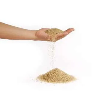 LANDEN Namale Aquarium Sand 2L(Approx 7 lbs), Super Natural for Aquarium Landscaping, Cosmetic Sand for Plant Tank, Fine Grain Natural Color River Sand for Freshwater or Blackwater Biotope Tank