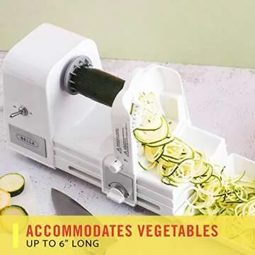 BELLA 4-in-1 Electric Spiralizer for Healthy Cooking