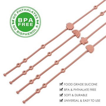 Andy Bear Silicone Safety Toy Straps for Babies