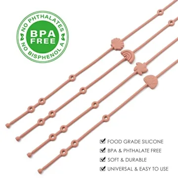 Andy Bear Silicone Safety Toy Straps for Babies