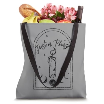 Witchy Celestial Moon Design Tote Bag for All Occasions