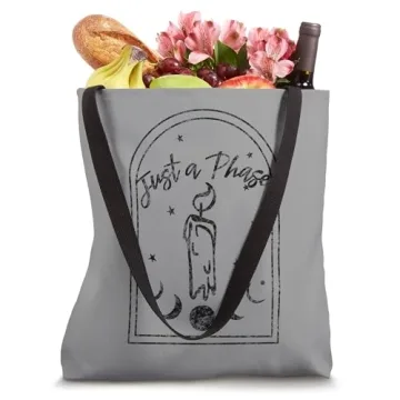 Witchy Celestial Moon Design Tote Bag for All Occasions