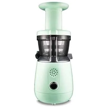 Hurom HP Renewed Slow Juicer - Mint | High Yield | Quiet 150 Watt Motor | BPA Free | 350ml (11.8oz) Chamber | Slow Squeeze | Quick & Easy Assembly | Cold Press Masticating Juicer