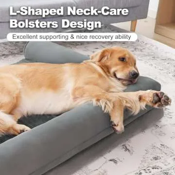 Kudoggy XXLarge Orthopedic Dog Bed for Large Dogs