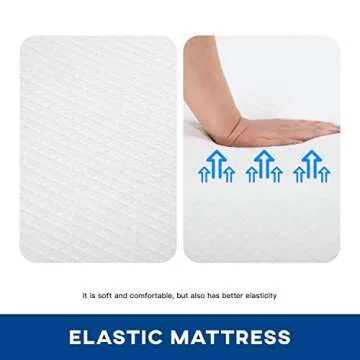 Queen Mattress 6 inch Gel Memory Foam Mattress Queen Mattresses Medium Firm Mattresses for Cool Sleep Relieving Pressure Relief CertiPUR-US Certified Mattress in a Box
