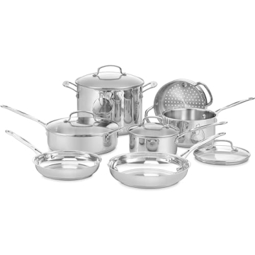 Cuisinart 11-Piece Chef's Classic Cookware Set