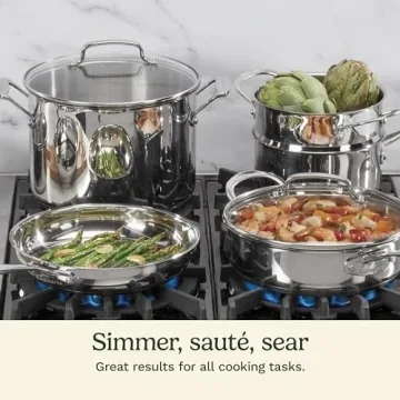 Cuisinart 11-Piece Chef's Classic Cookware Set