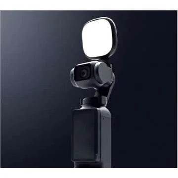 Coyktonty OSMO Pocket 3 Small Auxiliary Light, LED Video Light Auxiliary Lighting Filming Light 180 mAh Rechargeable for DJI Pocket 3