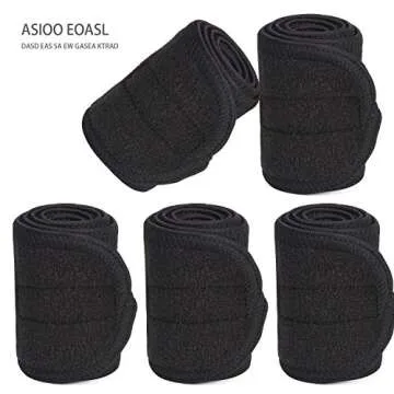 Noverlife Black Spa Headband Set for Beauty & Relaxation