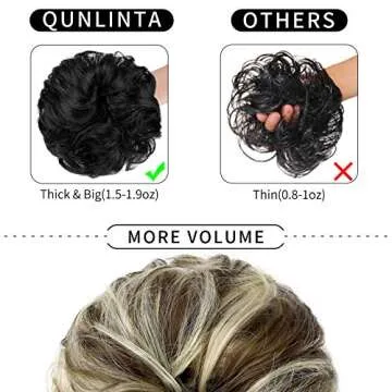 Messy Bun Hair Piece for Effortless Style in Seconds