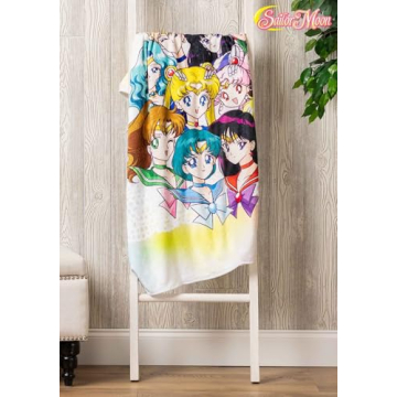 Sailor Moon Throw Blanket Anime Decor for All Ages