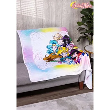 Sailor Moon Throw Blanket Anime Decor for All Ages