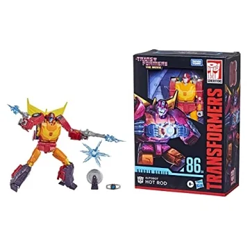 Transformers Toys Studio Series 86 Voyager Class Autobot Hot Rod Action Figure - Ages 8 and Up