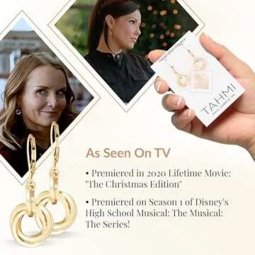 Elegant Gold Filled Dangling Earrings for Women