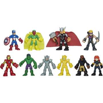 Marvel Super Hero Adventures 10 Figure Set