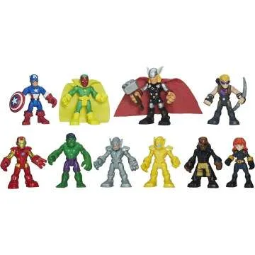 Marvel Super Hero Adventures 10 Figure Set