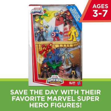 Marvel Super Hero Adventures 10 Figure Set