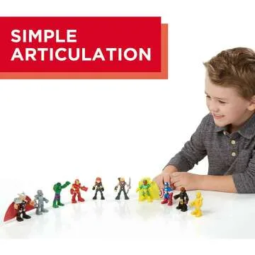 Marvel Super Hero Adventures 10 Figure Set