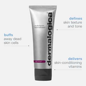 Dermalogica Multivitamin Thermafoliant, Face Exfoliator Scrub with Salicylic Acid and Retinol - Anti-Aging, Immediately Reveal Smoother and Fresher Skin, 2.5 Oz