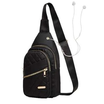 Versatile Crossbody Sling Bag for Travel and Hiking